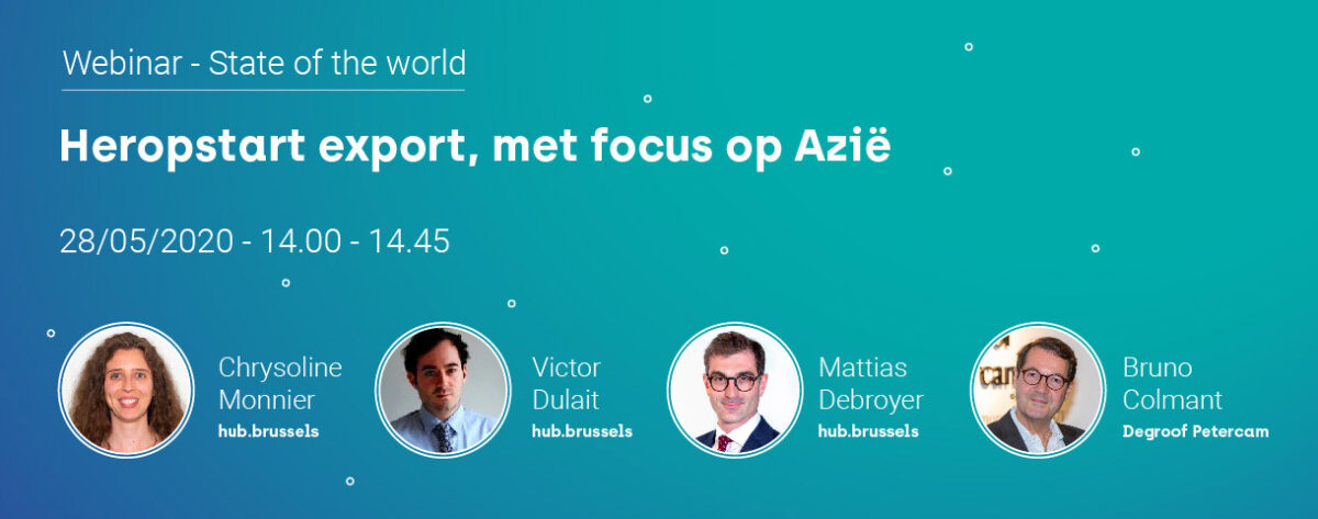 Webinar 'State of the world': exporteren naar Azië