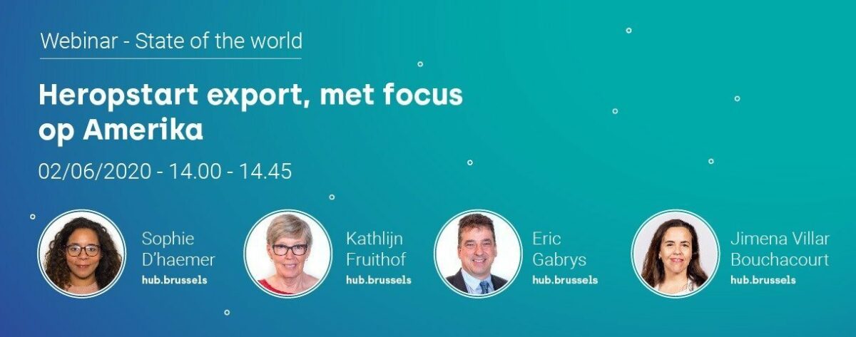 Webinar 'State of the world': exporteren naar Amerika