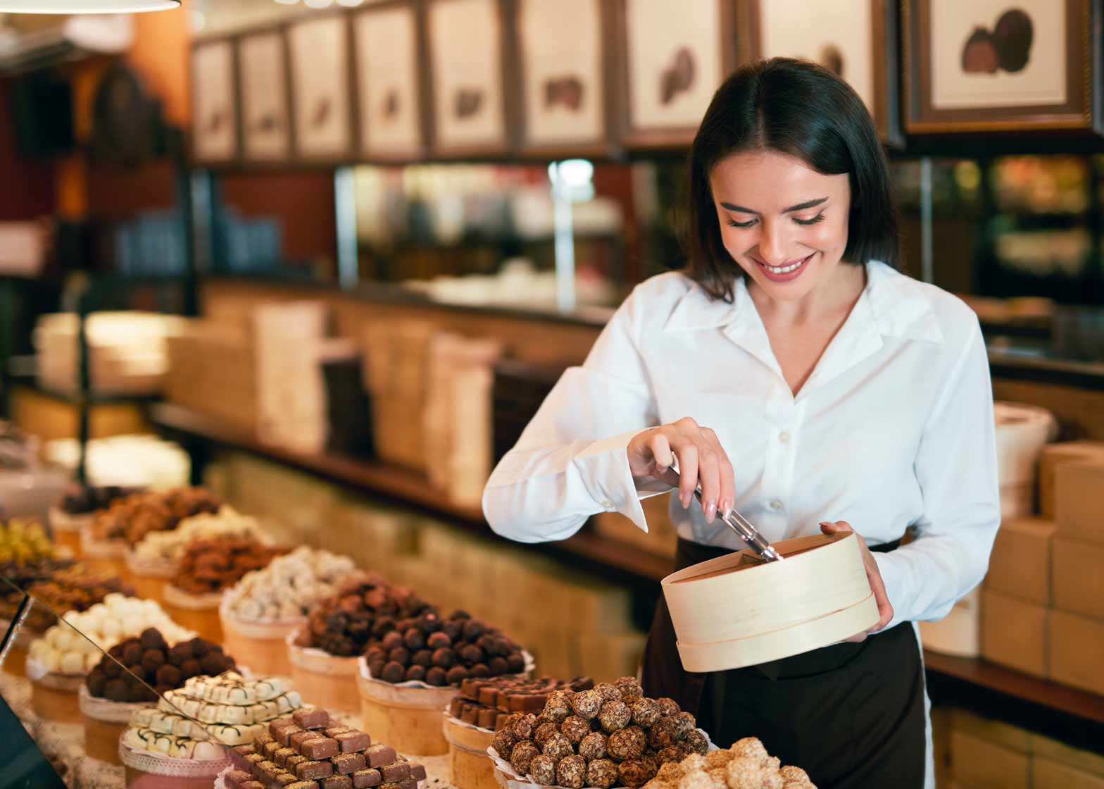 Bruxelles et la chocolaterie