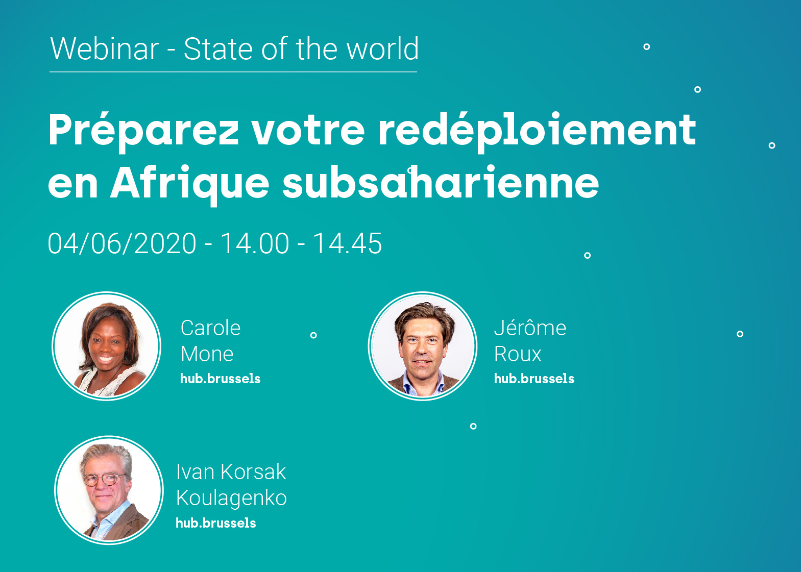 Webinaire Etat du monde-Afrique