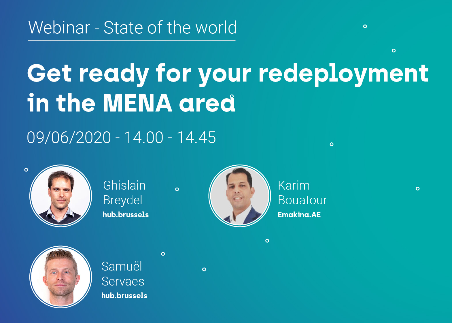 State of the world: MENA (webinar)