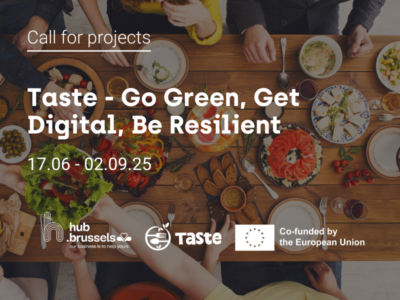 Projectoproep: TASTE – Go Green, Get Digital, Be Resilient